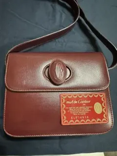 美品　Cartier カルティエ　マストライン　ショルダーバッグ レディースのサムネイル