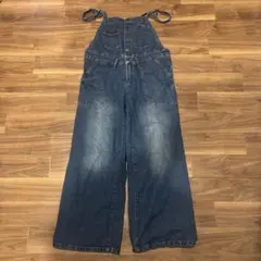 LARU ラル デニム サロペット オーバーオール M 古着