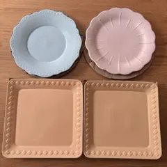 金麦 花やか皿 大皿