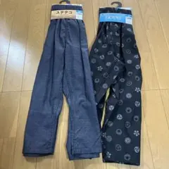 新品しまむら和柄ステテコ メンズ Mサイズ 2枚セット 綿100% 2点セット