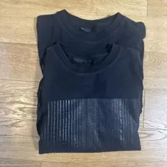 ２枚セット　名和晃平 ブラック グラフィック Tシャツ