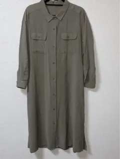GLOBAL WORK シャツワンピース