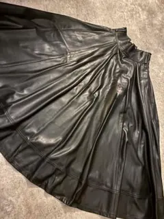 hare全円レザースカートsaharameriFURFURvintagezick