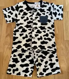 牛柄　パジャマ　半袖