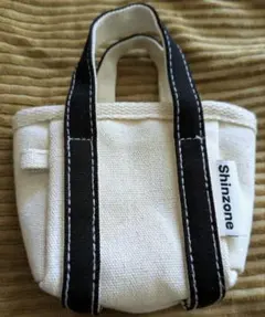Shinzone ミニトートバッグ キャンバス地 財布 小物入れのサムネイル