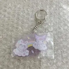 ちいかわ サンリオ コラボ モモンガ クロミ アクリルキーホルダー