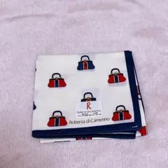 新品　ロベルタディカメリーノ　大判　人気柄　ハンカチ