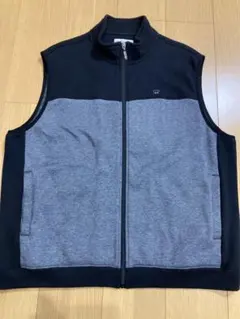 Golden Bear クマ刺繍入りジップアップベスト