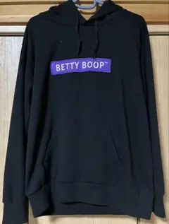 BETTY BOOP 黒 パーカー M