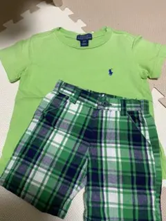 ポロラルフローレンTシャツ& USポロ短パン