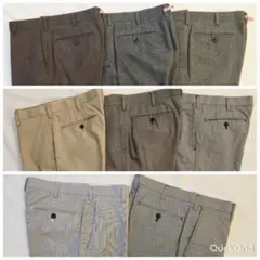 UNIQLO ユニクロ メンズ スラックス ウエスト79cm まとめ売り