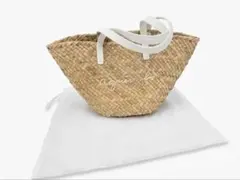 【ほぼ未使用】agnès b. ストローかごバッグ