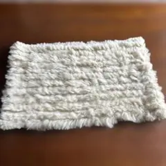 INDIVI アイボリー ネックウォーマー　マフラー