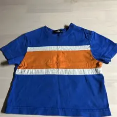 XLARGE 青オレンジストライプ Tシャツのサムネイル