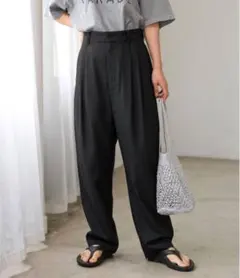 ジャーナルスタンダード TRツイル2タックパンツ