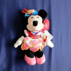 東京ディズニーリゾート トータリー・ミニーマウス ぬいぐるみバッジ 夏祭り