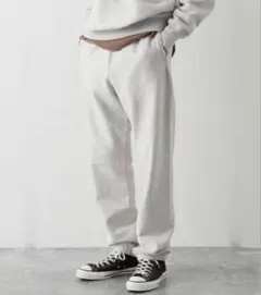 AURALEE HIGH COUNT HEAVY SWEAT PANT