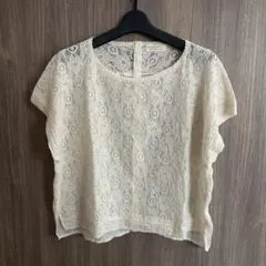 W closet レース カットソー　FREEサイズのサムネイル