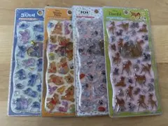 新作　プチドロ　101 プーさん　バンビ　スティッチ　コンプリート　4種