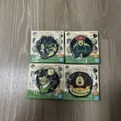 こびとづかん1番くじ　ラバーコースター4枚セット