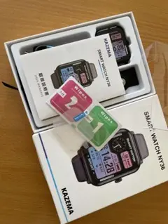 スマートウォッチ KAZEMA NY36 新品未使用 保護フィルム付き
