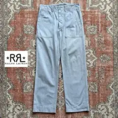 RRL ダブルアールエル HBT ベイカーパンツ 13スター ブルー M-41のサムネイル