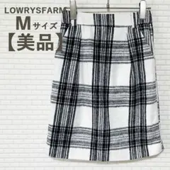 【大人気！】ローリーズファーム チェック柄タイトスカート M 美品 冬服 1点物