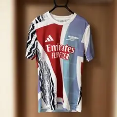 adidas サッカーシャツ Ｌサイズ マルチカラー