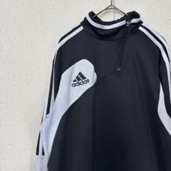 アディダス　ジャージ　ハーフジップ　トレーニング　アメリカ古着　M相当 4026