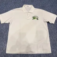 Mizuno ポロシャツ Lサイズ ホワイト 秋田わか杉国体