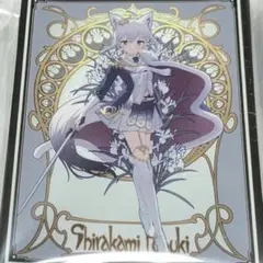 ホロライブ 白上フブキ カードスリーブ ミュシャ ⑤