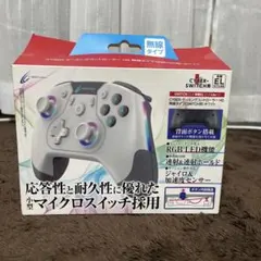 ゲーミングコントローラー HG 無線タイプ (SWITCH用) ホワイトのサムネイル