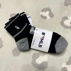 ⭐️新品⭐️MLB シカゴ　ホワイトソックス　キッズ靴下 19-24cm 3足組