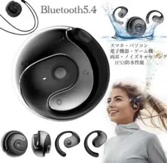 ワイヤレスイヤホン　イヤホン　Bluetooth 5.4 IPX5 マイク