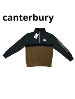 カンタベリー　Canterbury ハーフジップ トレーナー ロゴ入り