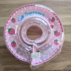 Swimavaウキワ首リング　レギュラーサイズ　ピンクベリーのサムネイル