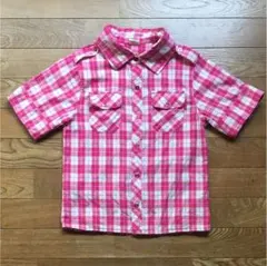 130  ムージョンジョン チェックのシャツ