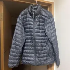 UNIQLO グレー ダウンジャケット フルジップ