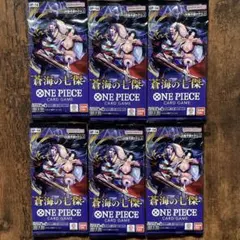 ワンピースカード 決戦の刻 5p神の島の冒険 7p蒼海の七傑 5p - メルカリ
