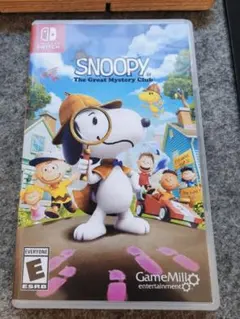 SNOOPY THE GREAT MYSTERY CLUB Switch