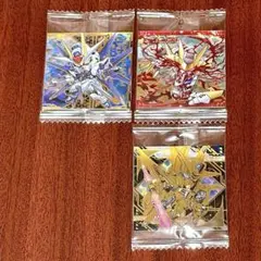 にふぉるめーしょん 機動戦士ガンダム シールウエハース　シール　３枚セット