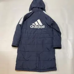 adidas アディダス ベンチコート ネイビー ブルゾン L 00's - メルカリ