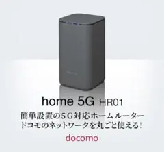 docomo home 5G モバイルルーター 本体（美品）残債なし