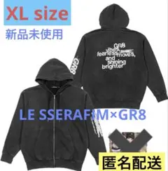 【新品】LE SSERAFIM GR8 コラボ ジップアップ フーディー XL