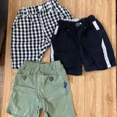 ベビーパンツ　80cm 3枚セット