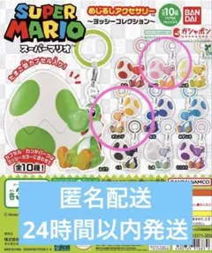 スーパーマリオ めじるしアクセサリー ヨッシー 2種セット　ピンク　オレンジ