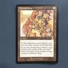 MTG 火薬樽 / Powder Keg（日1枚） Amazon.co.jp: MTG foil 火薬樽 Powder Keg UDS 英語版