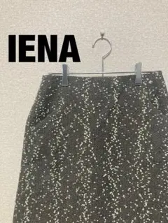 IENA ドット柄 タイトスカート 36のサムネイル