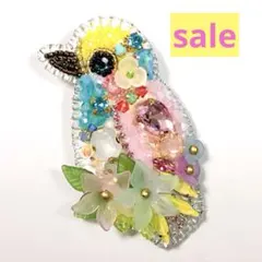 ビーズブローチ ブローチ