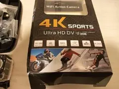 【ジャンク　電池無し】4K アクションカメラ